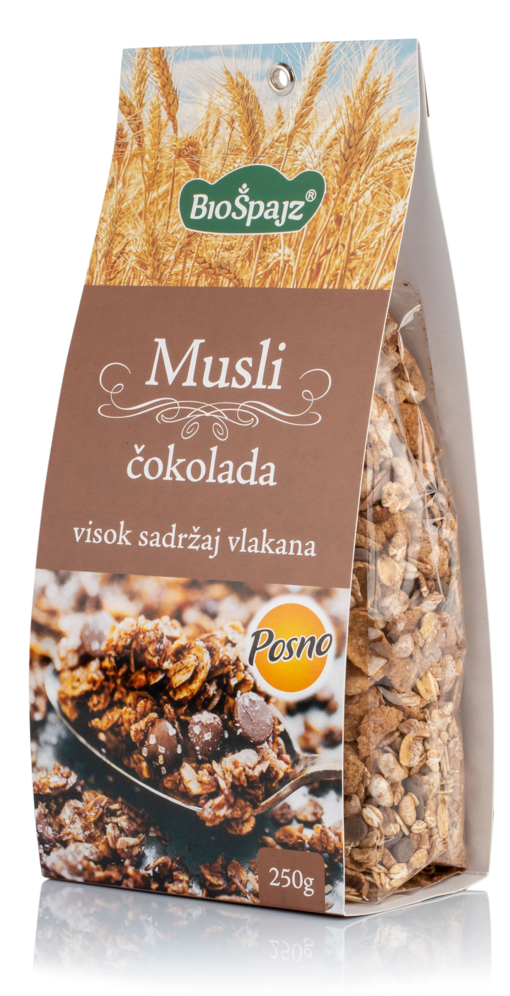 Musli čokolada 250 g Bio Špajz